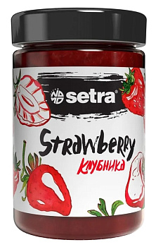 Джем Setra клубничный 335г