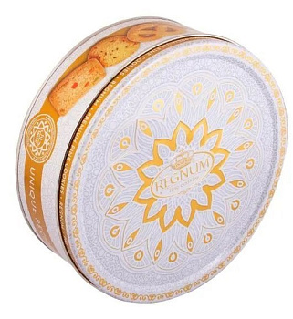 Печенье  REGNUM ВОСТОЧНЫЕ УЗОРЫ с сахарной обсыпкой, с вишней, с цукатами 400 г