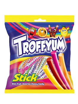 Конфеты TROFFYUM с фруктовым вкусом 150г