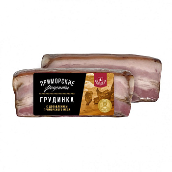 Грудинка РАТИМИР Приморские рецепты к/в в/у 350г