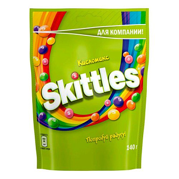 Драже Skittles Кисломикс 140г
