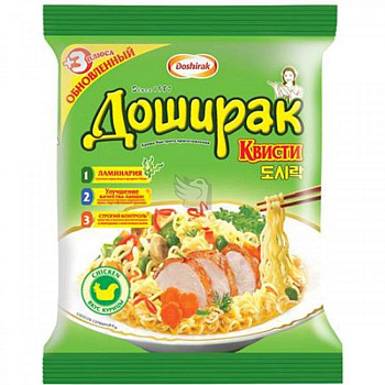 Лапша б/п КВИСТИ вкус курицы 70г 