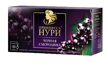 Чай ПРИНЦЕССА НУРИ черная смородина 37,5г (25*1,5г) 