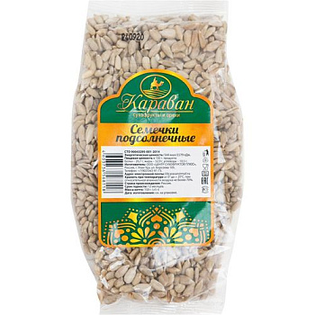 Семечки КАРАВАН подсолн очищ 150гр