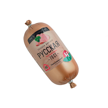 Колбаса Русская ГОСТ в и/о 450г Николаевский