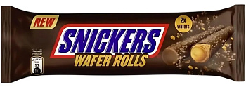 Вафельные трубочки SNICKERS wafer roll 24г