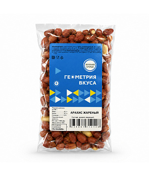 Арахис Геометрия Вкуса жареный 150г