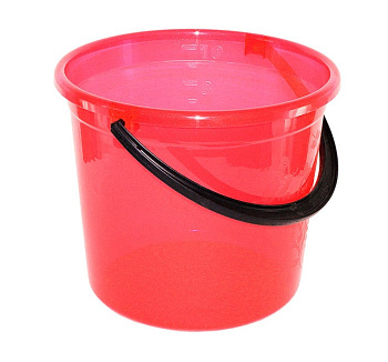 Ведро прозрачное 13л арт2023