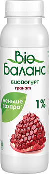 Йогурт питьевой Био-Баланс 270г Гранат Продукт без ЗМЖ