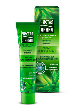 Крем ЧЛ Увлажняющий Алоэ и василек д/норм/комб кожи  дневн. 40мл