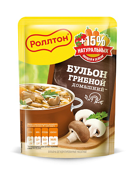 Бульон РОЛЛТОН грибной 90г