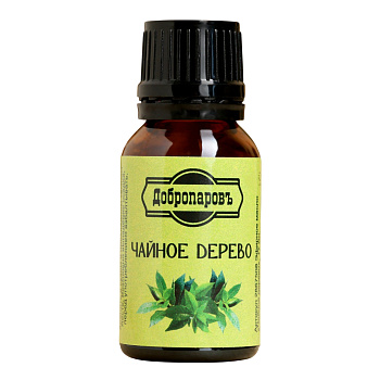 Эфирное масло Чайное дерево флакон-капельница 17мл Добропаровъ 2867508