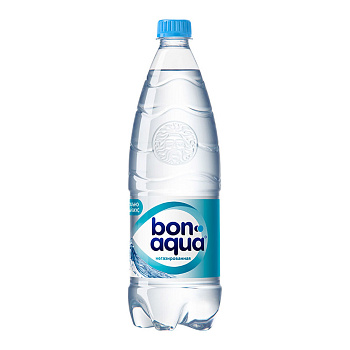 Вода питьевая BONA AQUA негазированная 1л п/б