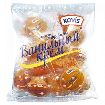 Кекс КОВИС мини-маффины Ваниль 470г
