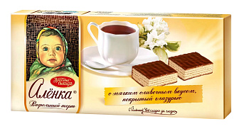 Торт вафельный КРАСНЫЙ ОКТЯБРЬ Аленка 250г 