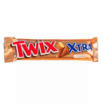 Батончик шоколадный TWIX 'Xtra 82г