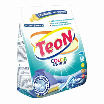 Порошок стиральный Teon Color&White 350 п/эт