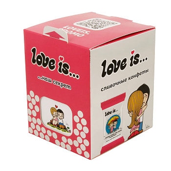 Жевательная конфета LOVE IS ассорти 85г